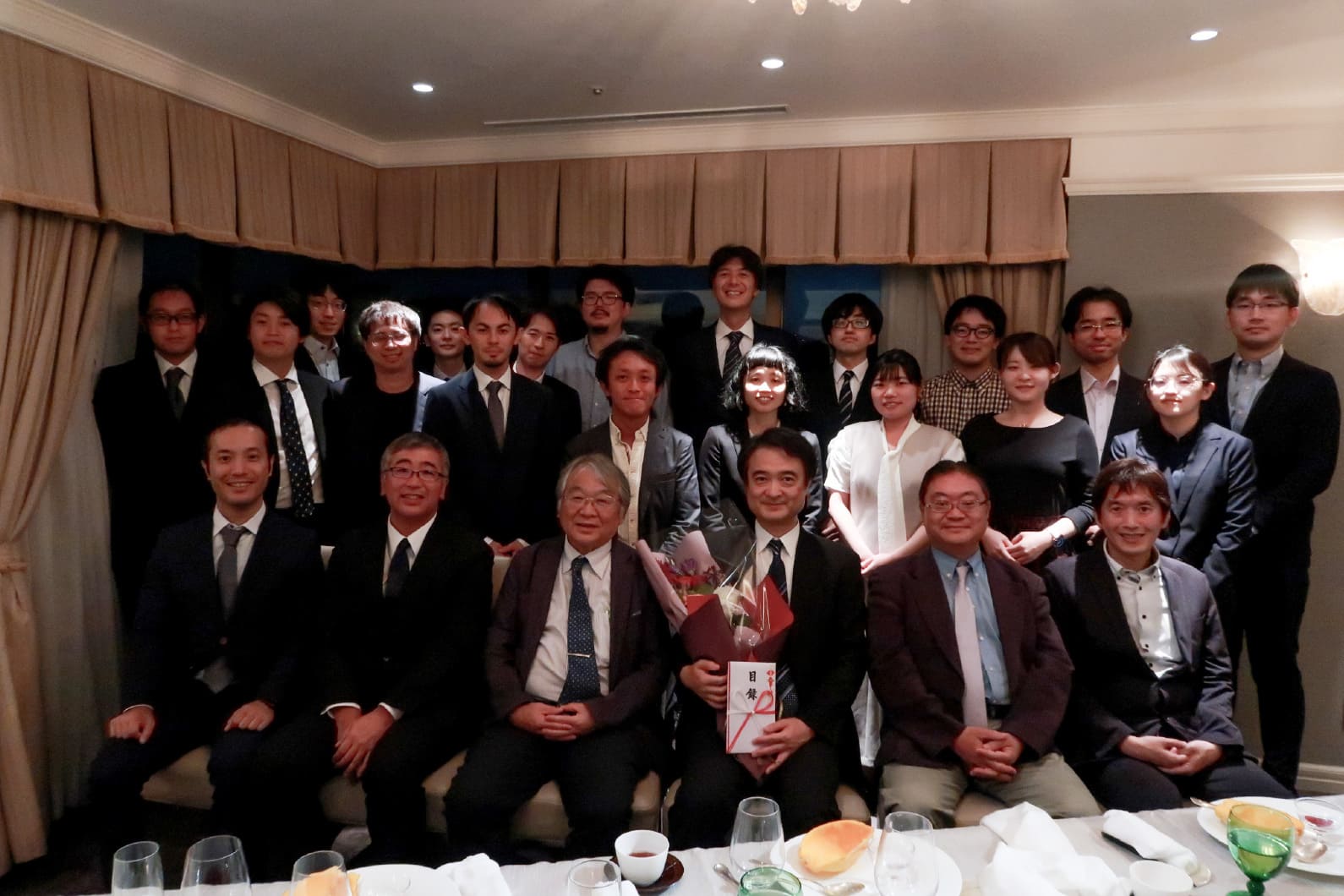2024年10月 西山康裕先生 教授就任お祝いの会(ホテル椿山荘東京にて)